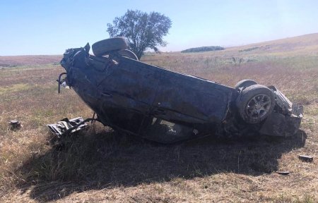 Водитель легковушки погиб в автоаварии на Ставрополье