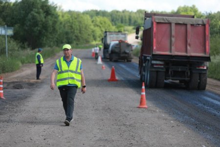 Более 35 млн рублей направили на дорожный ремонт в Красногвардейском округе