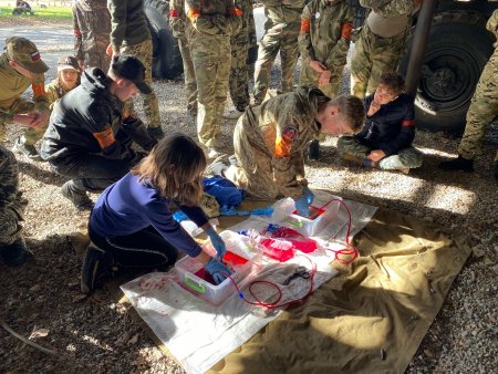 В Минеральных Водах прошло Всероссийское военно-патриотическое мероприятие "На страже Родины"